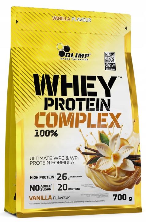 OLIMP WHEY PROTEIN COMPLEX 700g WPC BIAŁKO SERWATKOWE