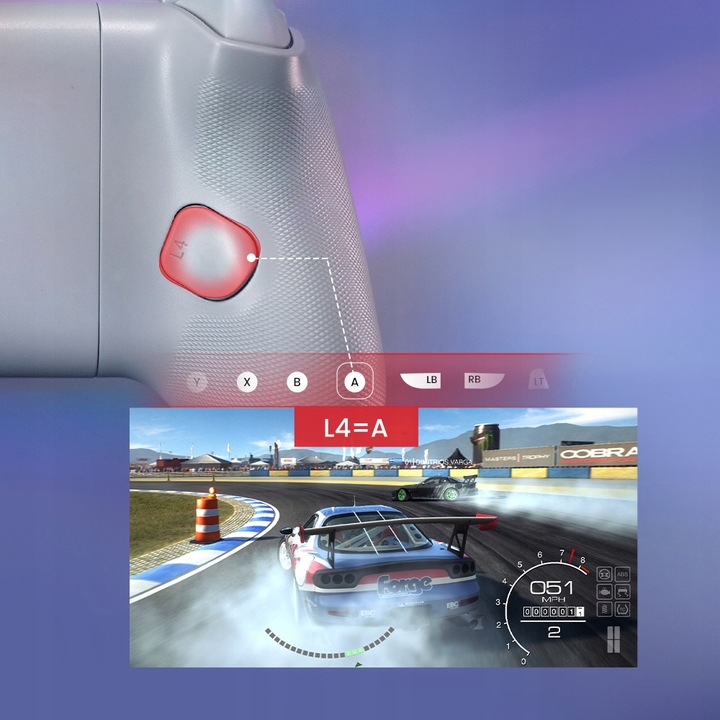 GameSir G8 Galileo - Kontroler mobilny do gier USB-C z uchwytem na telefon