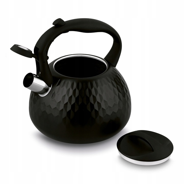 CZAJNIK na GAZ Indukcja BEZDOTYKOWY Gwizdek STAL Konighoffer Mauro 3l