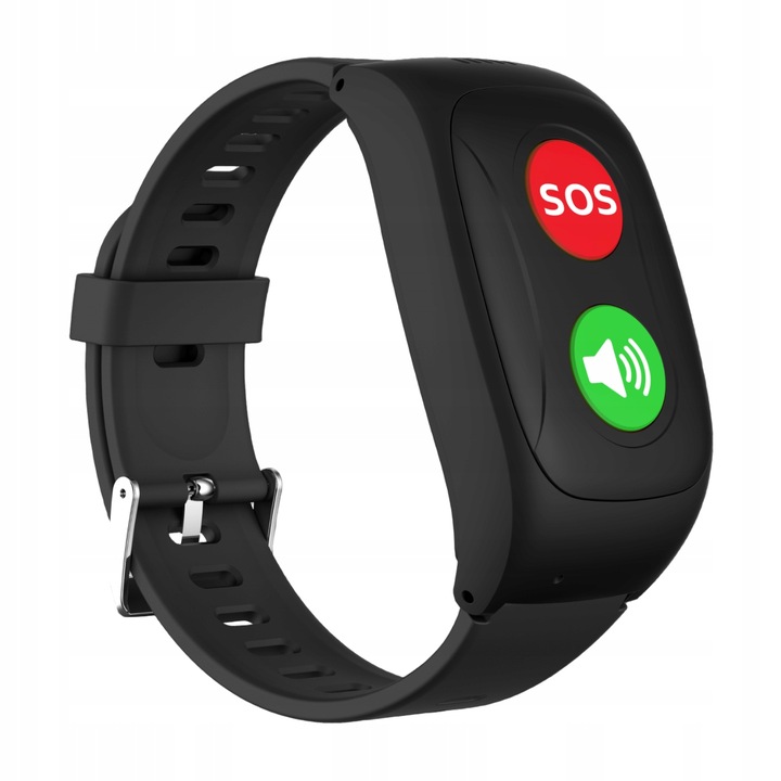 OPASKA DLA SENIORA LOKALIZATOR GPS CZUJNIK UPADKU TĘTNO PRZYCISK SOS