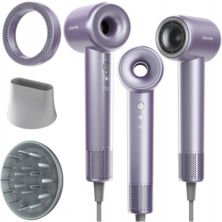 Mocna Suszarka do Włosów COSHARE EssenceRing SuperFlow1 PRO Jonizacja