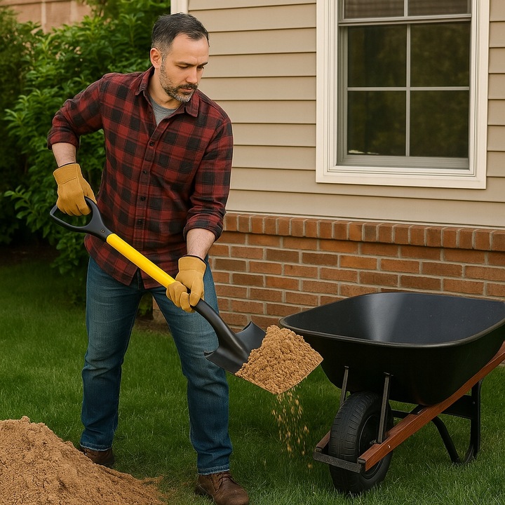 Łopata Szufla Piaskowa 100cm Do Piasku Piaskówka Z Uchwytem Solidna