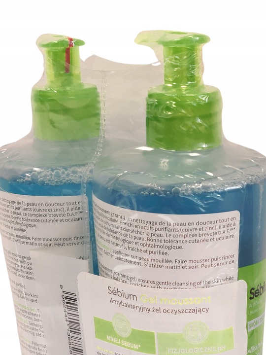 Bioderma Sebium Gel Moussant - antybakteryjny żel do cery tłustej i mieszan