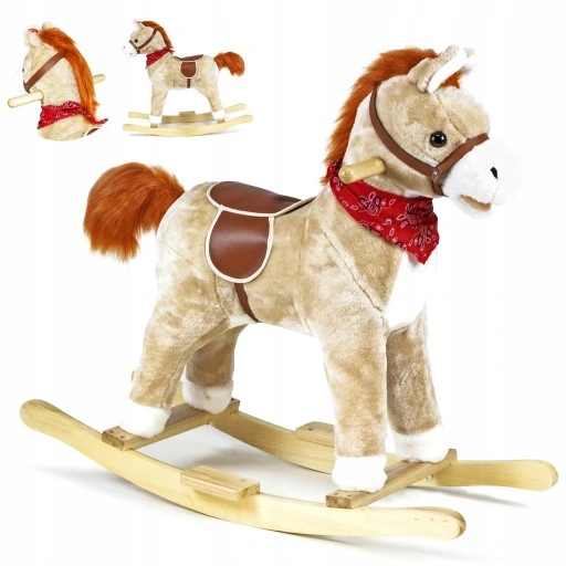 KOŃ na biegunach ŚPIEWAJĄCY, interaktywny KONIK