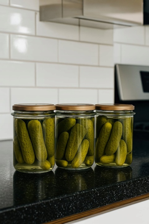 Słoik szklany prosty 350 ml na pasztet miód przetwory mięso + zakrywka