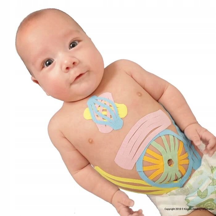 Kinesio Tex Gold Light Touch+ hipoalergiczna do wrażliwej skóry 5 cm x 5 m