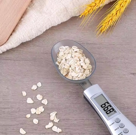 WAGA KUCHENNA ŁYŻKA ELEKTRONICZNA CYFROWA LCD PRECYZYJNA MIARKA DO