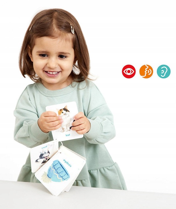 CZUCZU CZU CZU KARTY OBRAZKOWE PIERWSZE SŁOWA 12M+