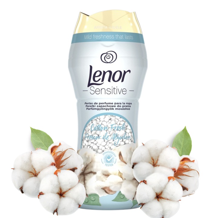 Lenor Cotton Fresh Perełki zapachowe do prania 495 g