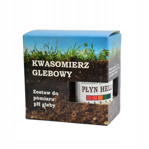 Kwasomierz glebowy plus płyn Helliga