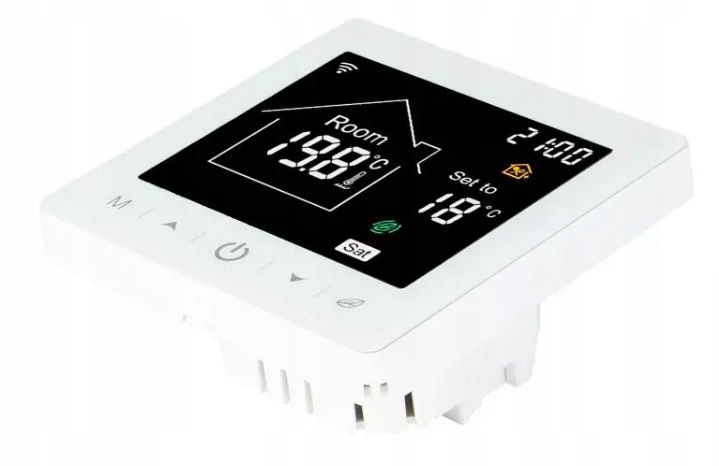 REGULATOR TERMOSTAT POKOJOWY CYFROWY LCD 16A WIFI