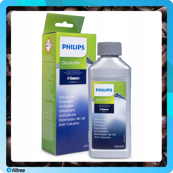 Odkamieniacz do ekspresu SAECO PHILIPS CA6700 250 ml oryginalny płyn