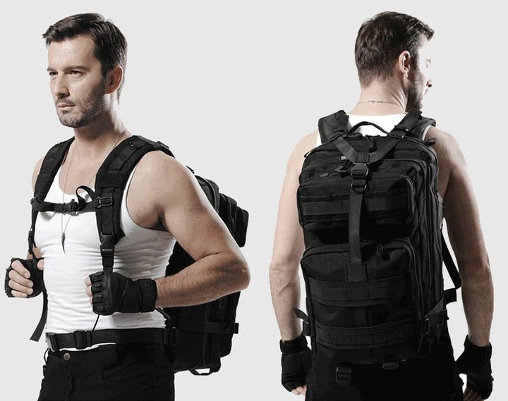 Plecak Taktyczny Wojskowy Militarny Survival Duży Pojemny do Szkoły 38l