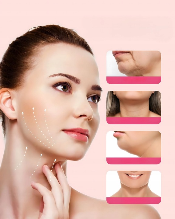 OPASKA LIFTINGUJĄCA MODELUJĄCA DO TWARZY POPRAWIAJĄCA OWAL PODBRÓDEK