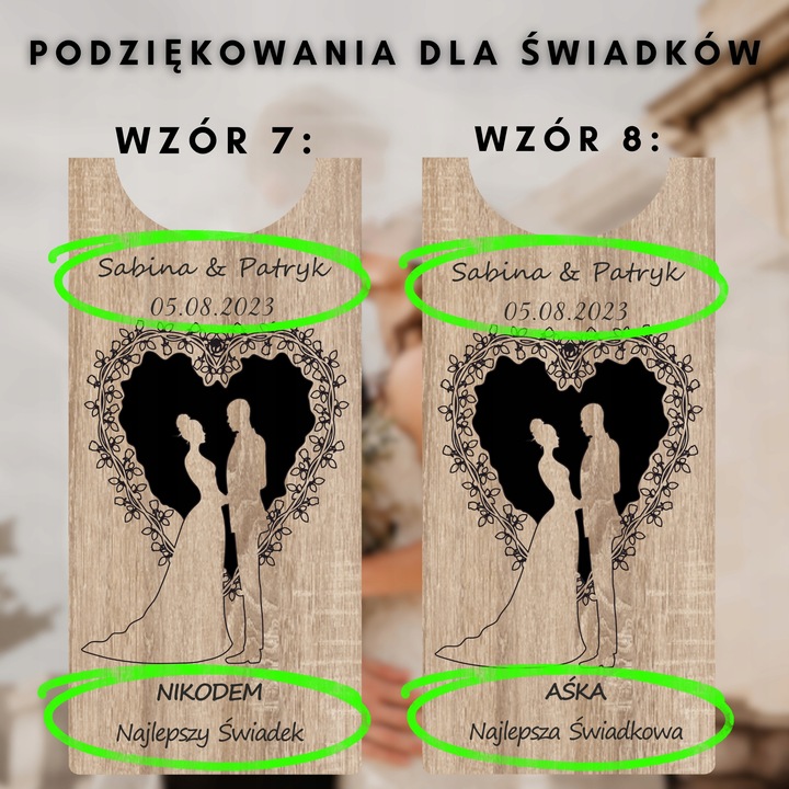 SKRZYNKA NA WINO PREZENT NA ŚLUB DLA PARY MŁODEJ PUDEŁKO Z GRAWEREM WESELE