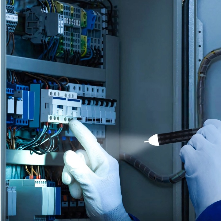 TESTER PRÓBNIK NAPIĘCIA ELEKTRYCZNEGO OBWODU CZUŁY BEZDOTYKOWY AC