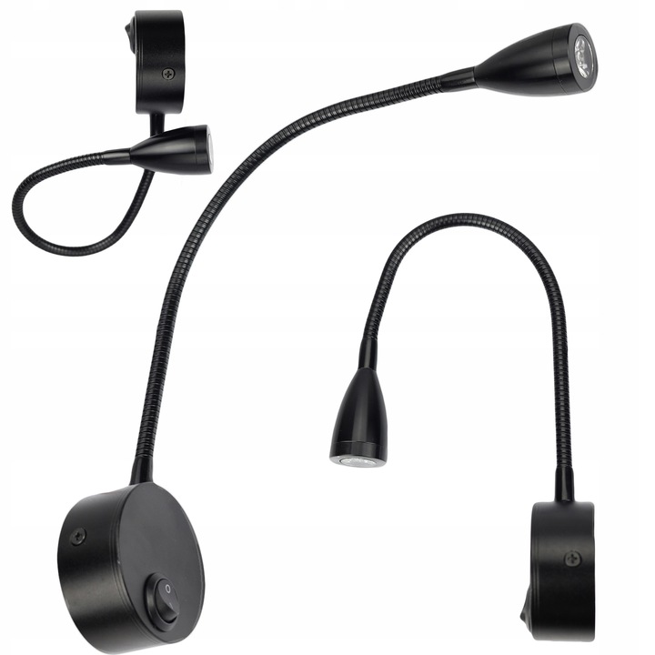 Kinkiet Ścienny Lampka LED z włącznikiem NOCNA NAD ŁÓŻKO SYPIALNIANA