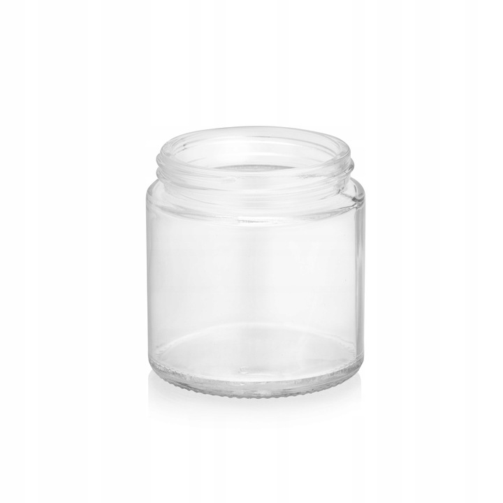Słoik pojemnik szklany bezbarwny do zalewu świec 120ml zestaw 12 sztuk