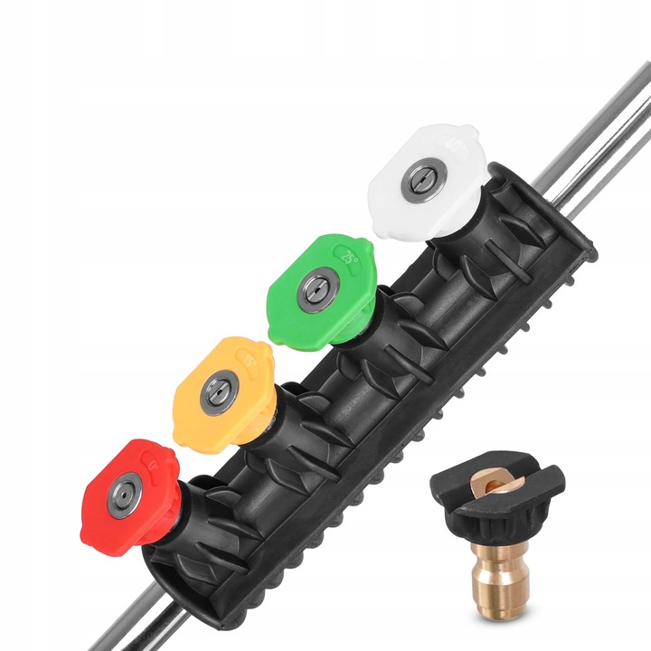 LANCA + KOMPLET 5 DYSZ DO MYJKI KARCHER K2 K3 K4 K5 K6 K7 NA SZYBKO ZŁĄCZE