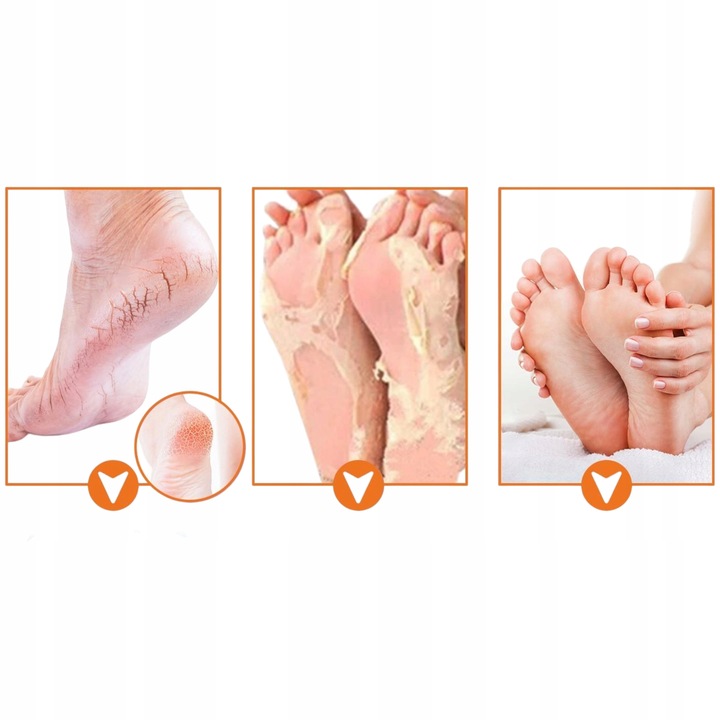 PEELING w spray-u do stóp pielęgnacji zmiękczania złuszczania OUHOE 200ml