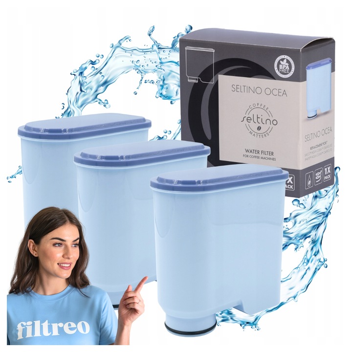 3x FILTR Wody do ekspresu PHILIPS SAECO system AquaClean DOBRY
