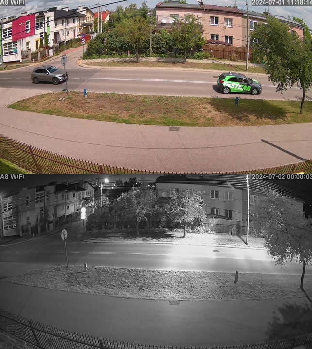 Kamera Zewnętrzna Tubowa IP WiFi 8MPx Powiadomienia, AUDIO 4xZOOM METALOWA