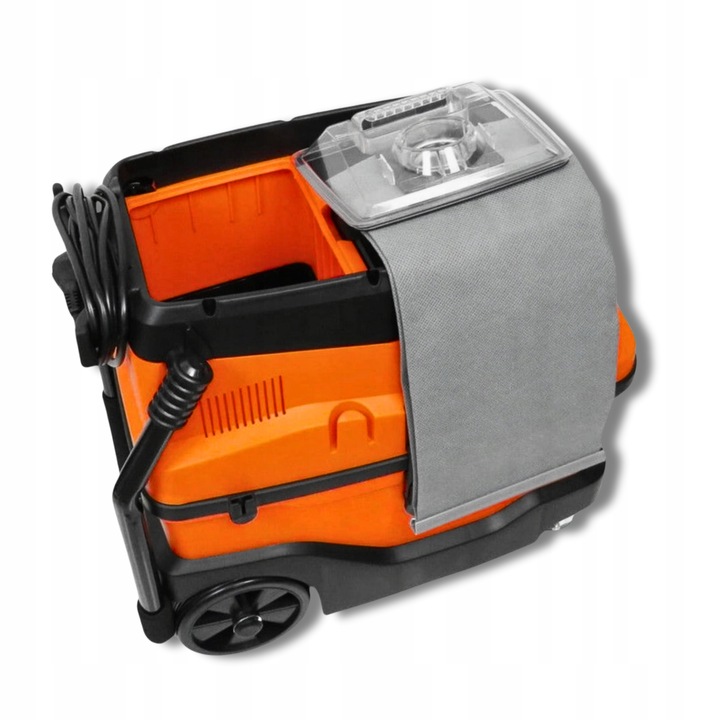 ODKURZACZ PRZEMYSŁOWY BEZWORKOWY Z OTRZĄSACZEM DO GIPSU MOKRO DUŻY