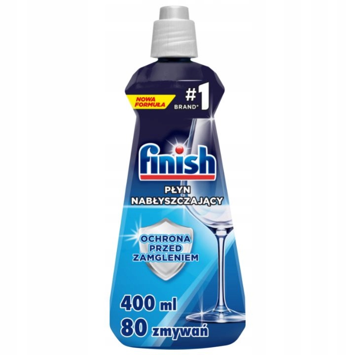 Finish Zestaw Nabłyszczacz Do Zmywarki 800ml Regular + Sól 3kg
