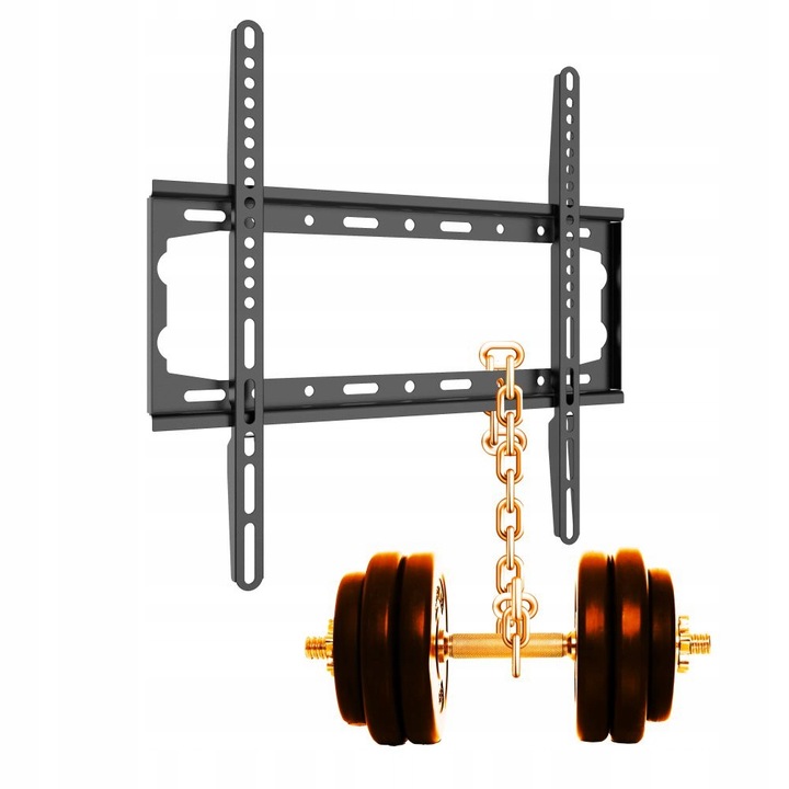 UCHWYT DO TELEWIZORA WIESZAK NA TELEWIZOR ŚCIENNY 26-80 CALI VESA