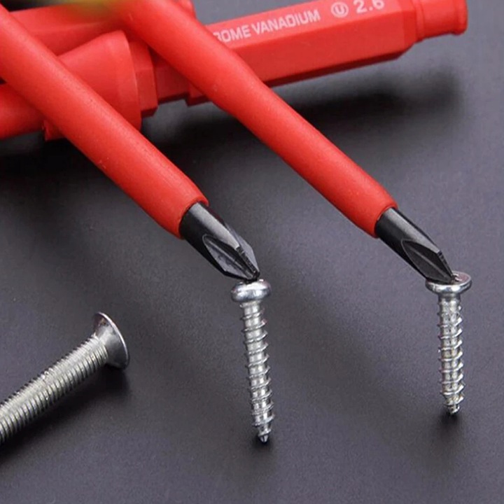 ZESTAW IZOLOWANYCH ŚRUBOKRĘTÓW DLA ELEKTRYKA 25szt