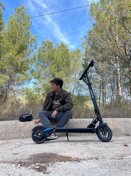 Hulajnoga elektryczna skate flash echo 350w zasięg do 40km mocna bateria