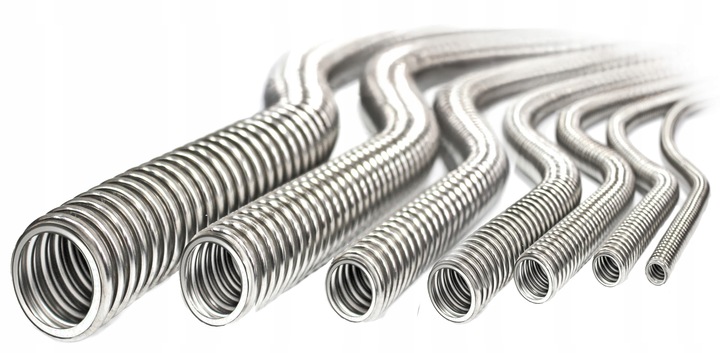 Elastyczna karbowana rura nierdzewna DN16 3/4 stal AISI 316L Flexo