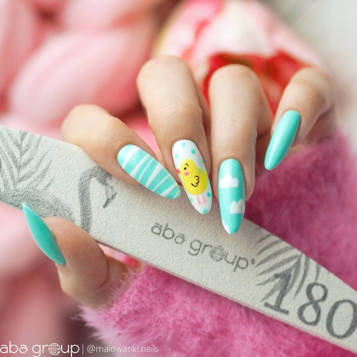 25x Pilnik Do Paznokci 100/180 Aba Łódka Standard