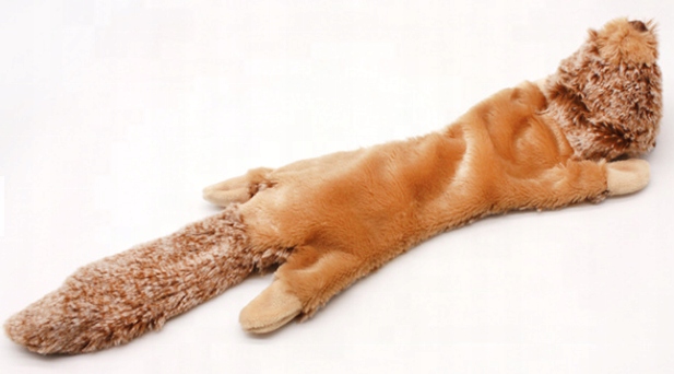 Przejechany WIEWIÓR Piszczący Pluszak DLA PSA