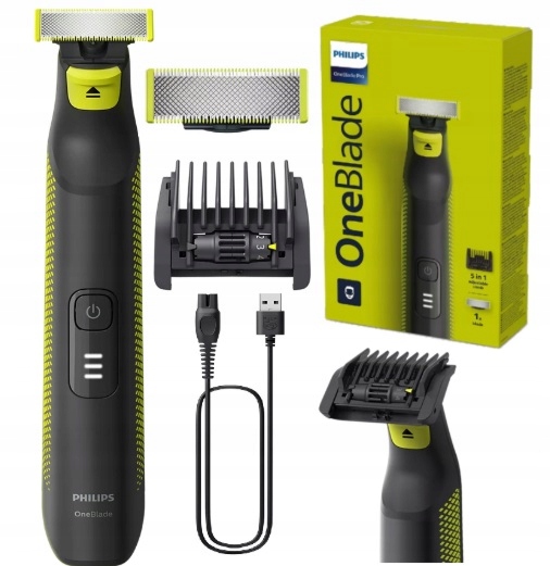 GOLARKA PHILIPS ONEBLADE PRO MASZYNKA DO GOLENIA TRYMER DO ZAROSTU CIAŁA