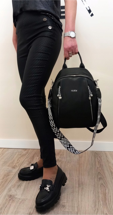 TOREBKO - PLECAK DAMSKI TOREBKA 2W1 MIEJSKA KLASYCZNA