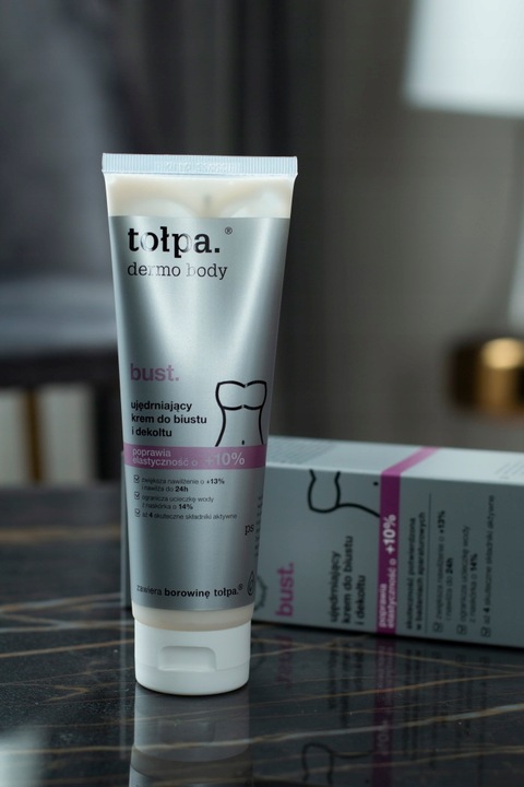 Ujędrniający krem do biustu i dekoltu wygładzający zmarszczki TOŁPA 125 ml