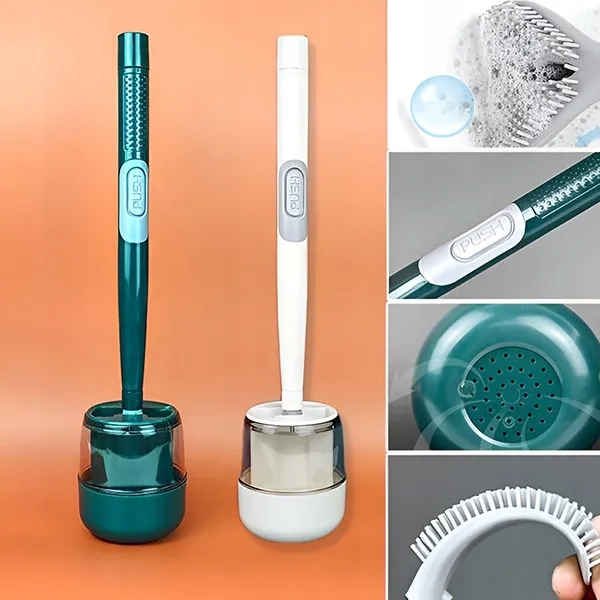 SZCZOTKA TOALETOWA Z DOZOWNIKIEM CZYSZCZENIA TOALETY WC WISZĄCA