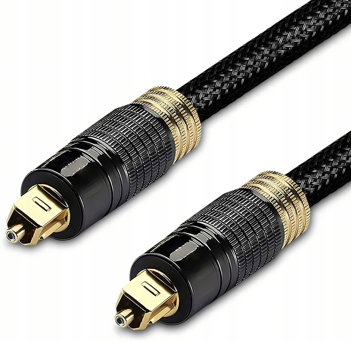 KABEL OPTYCZNY AUDIO TOSLINK HQ SPDIF DIGITAL PRZEWÓD CYFROWY