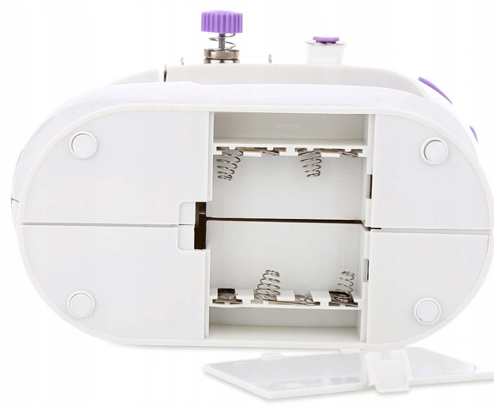 Mini maszyna do szycia dla dzieci nić igła akcesoria + stolik pedał