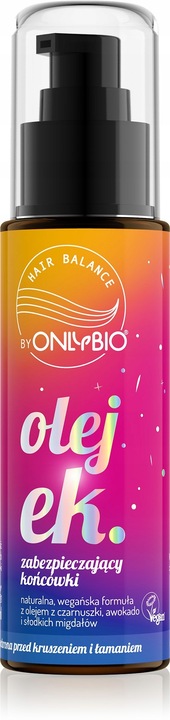 Hair in Balance by ONLYBIO olejek zabezpieczający końcówki 80ml
