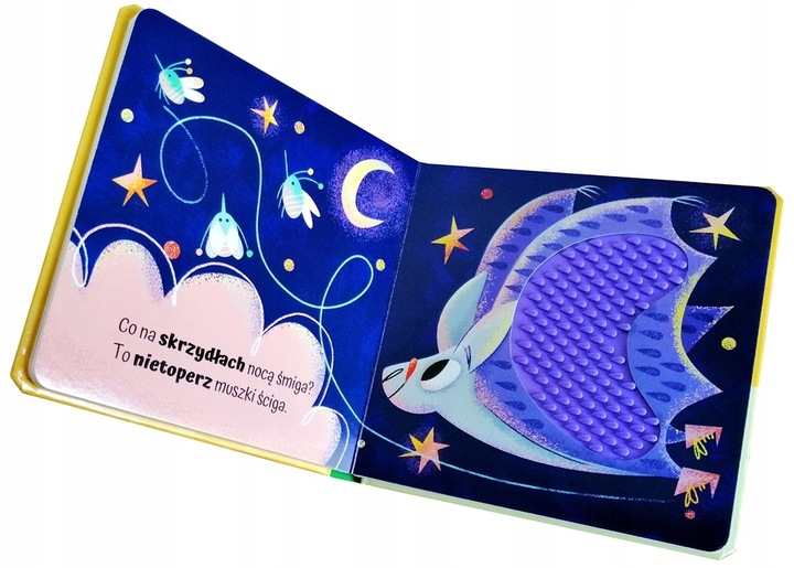 KSIĄŻECZKA KSIĄŻKA DOTYKOWA SENSORYCZNA LAS