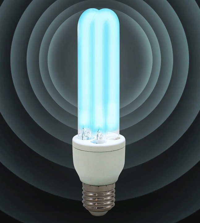STERYLIZATOR ŻARÓWKA UVC BAKTERIOBÓJCZA 25W E27