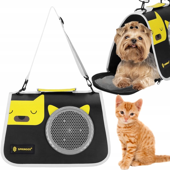 TRANSPORTER DLA ZWIERZĄT PSA KOTA KRÓLIKA KLATKA KOJEC BOX S/M MOCNY TORBA