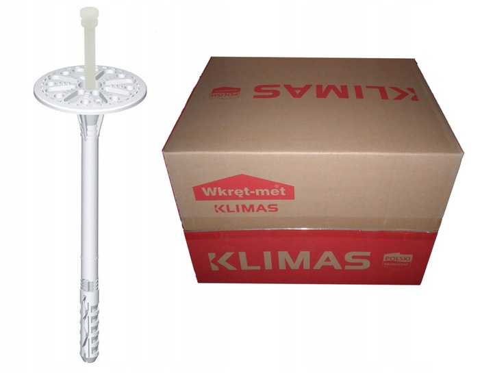 Kołki łączniki dyble izolacji do styropianu LTX fi 10 - 22 cm 100 szt.