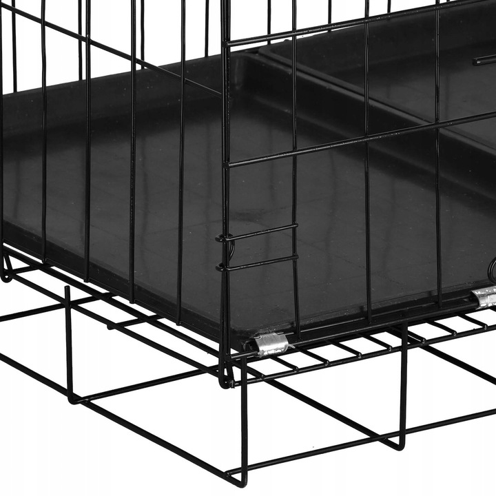 KLATKA KOJEC DLA PSA PSÓW KOTA MOCNY WYBIEG METALOWA DUŻA 100x70x60cm