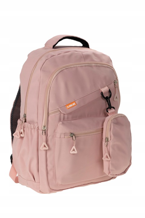 PLECAK damski męski SZKOŁA 25L LEKKI PODRÓŻNY TURYSTYCZNY różowy POJEMNY