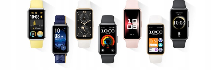 HUAWEI BAND 9 Smartwatch Monitorowanie tętna podczas snu Polski Biały