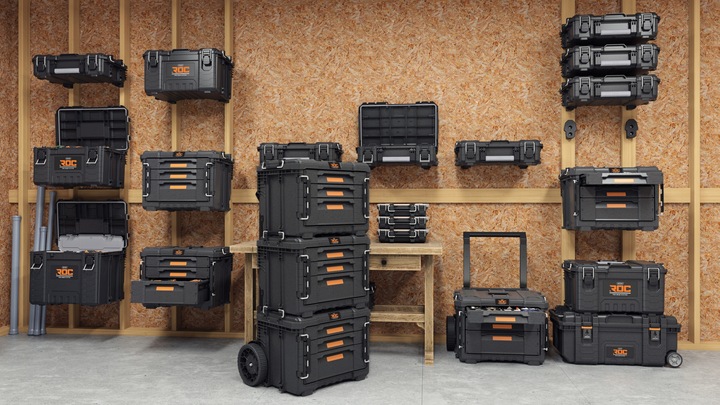 Skrzynka Narzędziowa XL z 3 szufladami Keter ROC PRO GEAR 2.0 Modułowa