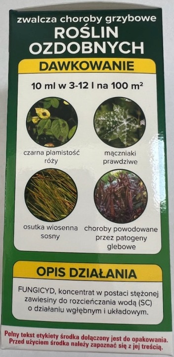 SCORPION 325 SC rośliny ozdobne środek grzybobójczy PLAMISTOŚĆ Agrecol